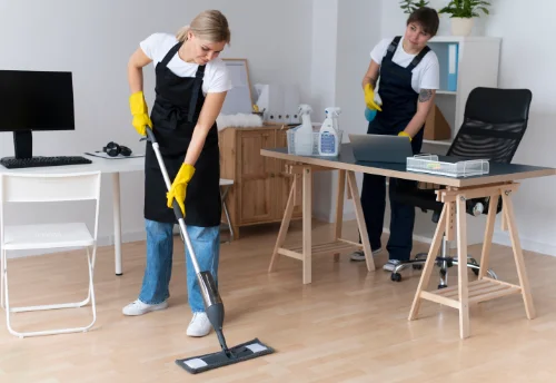 Nettoyage de bureau professionnel à Châteauvieux